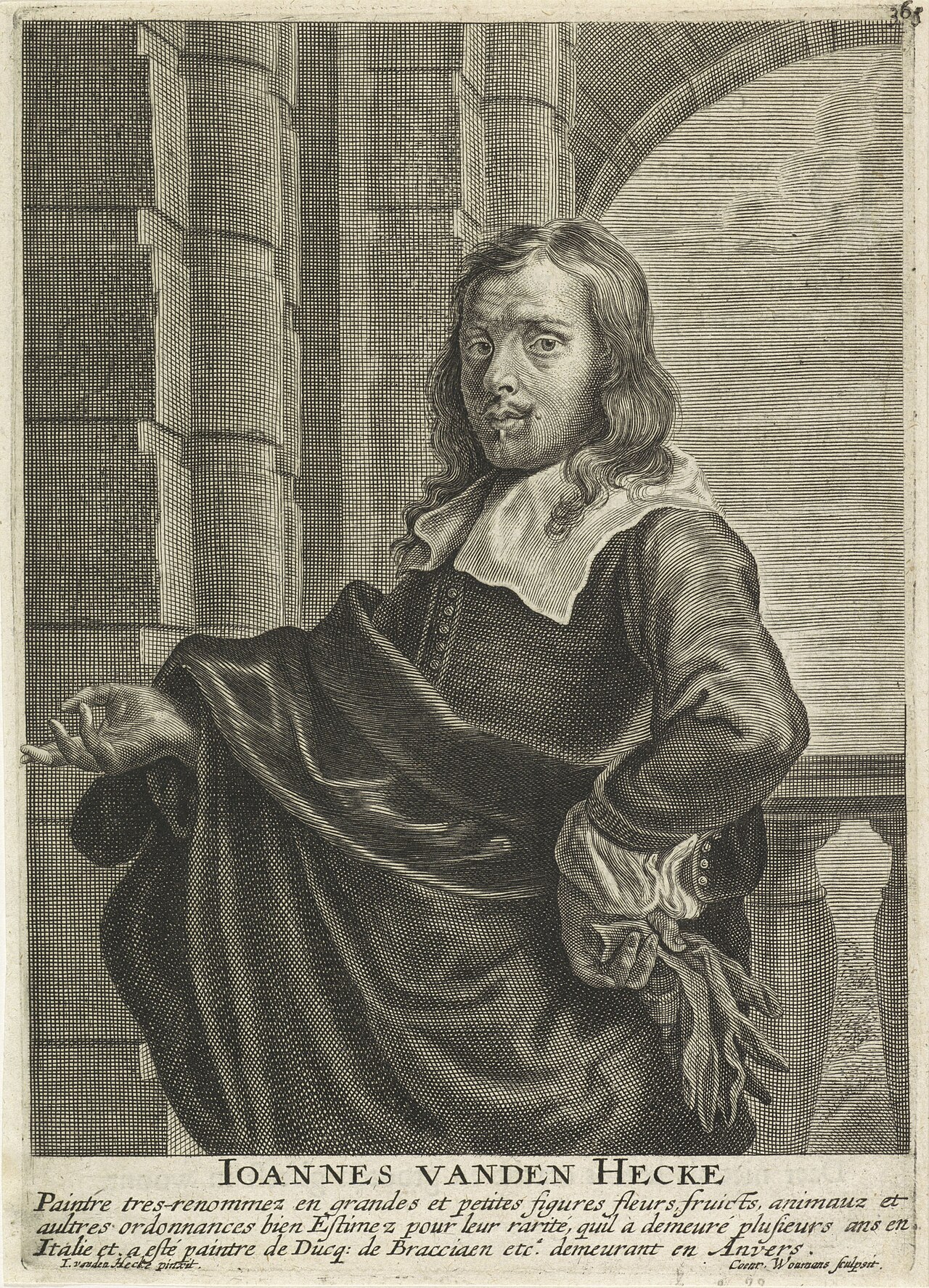 Portrait of Jan van den Hecke