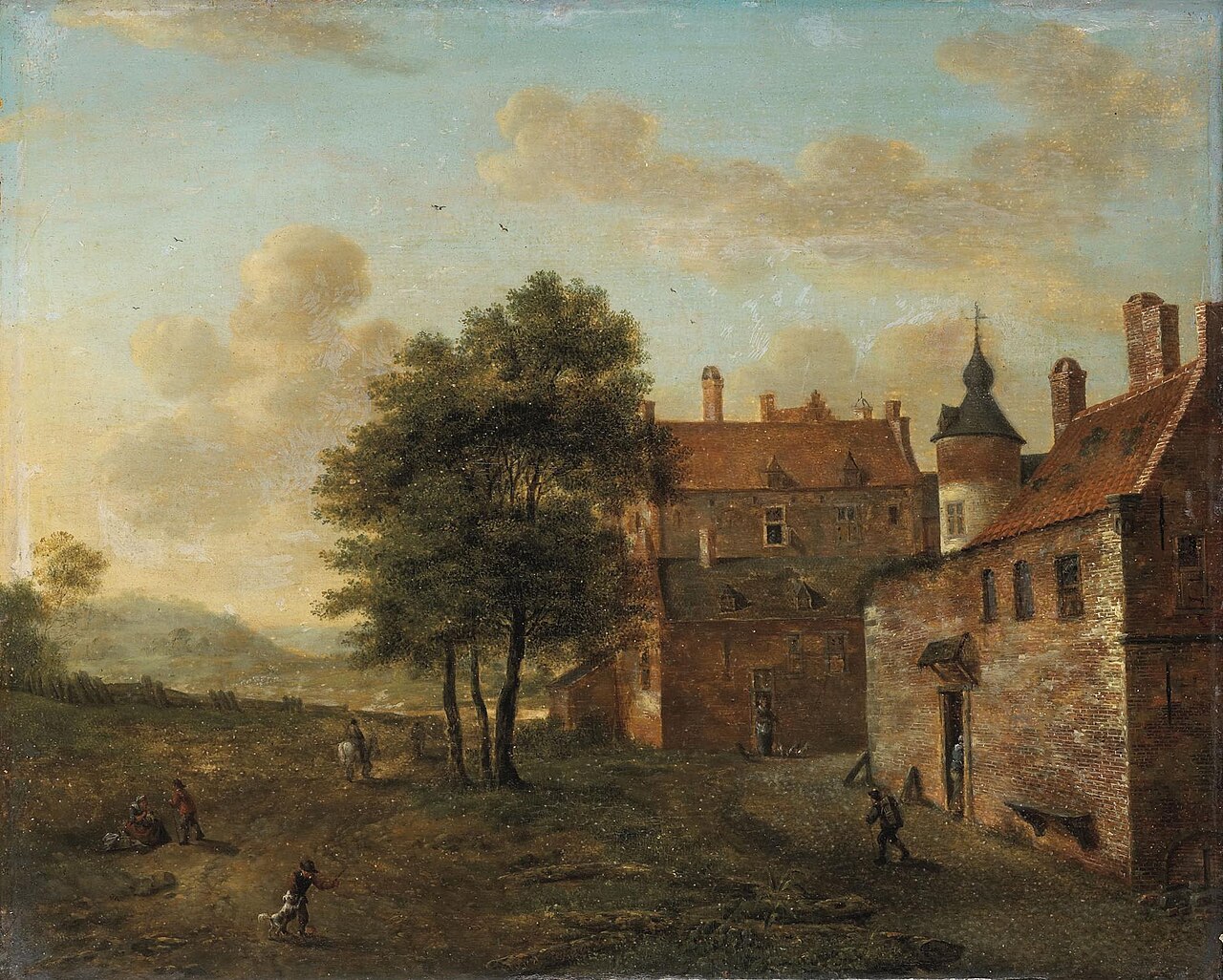 A country home by Jan van der Heyden