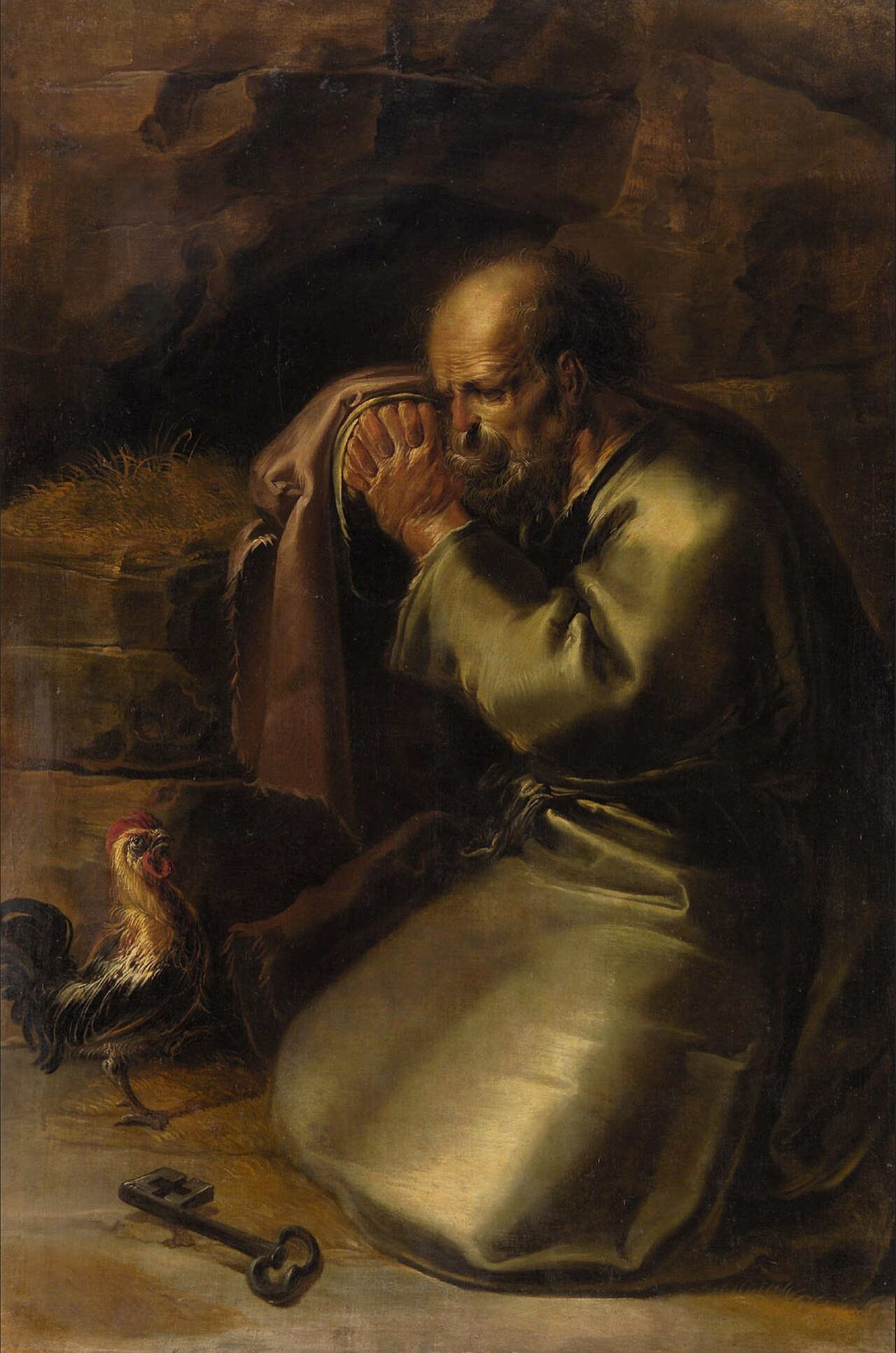 Denial of Saint Peter by Jan van der Venne