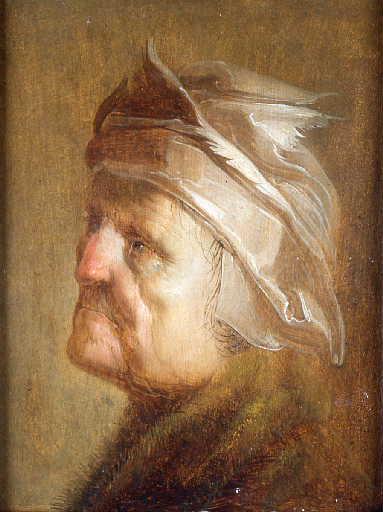 Head of an Old Woman by Jan van der Venne