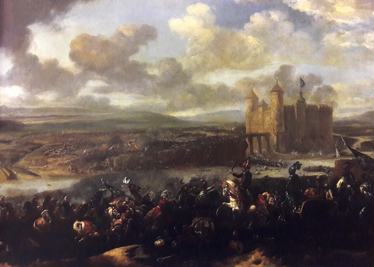 Battle of Khotyn in 1673. by Jan van Huchtenburgh