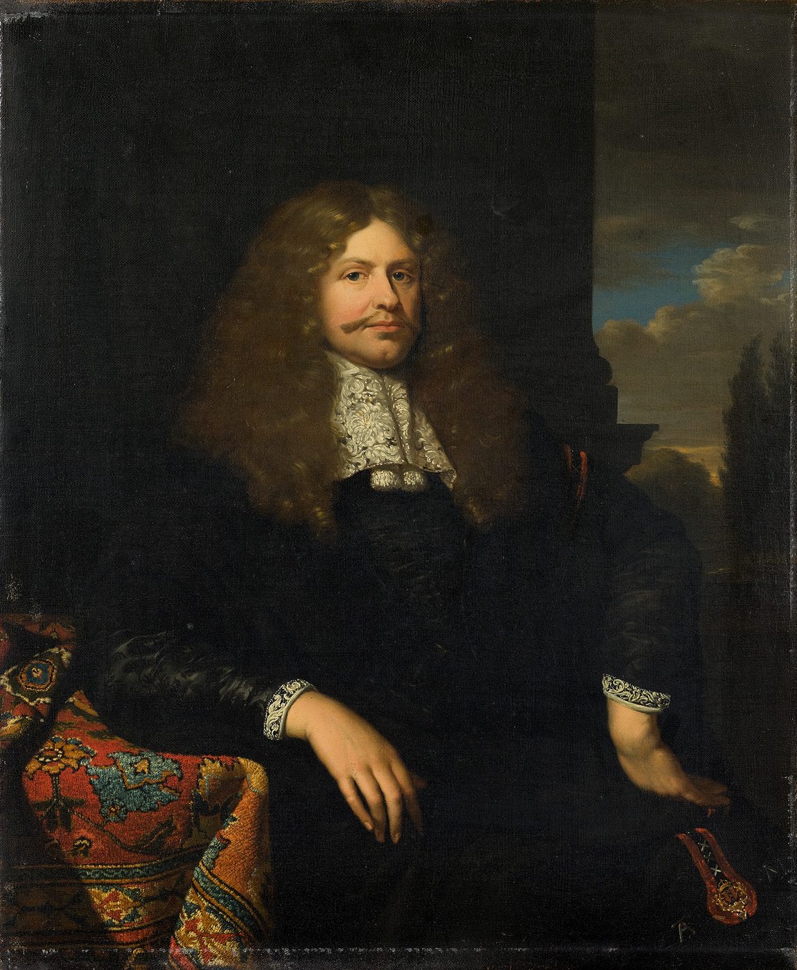 Portrait of Cornelis Backer (1633-1681) by Jan van Mieris