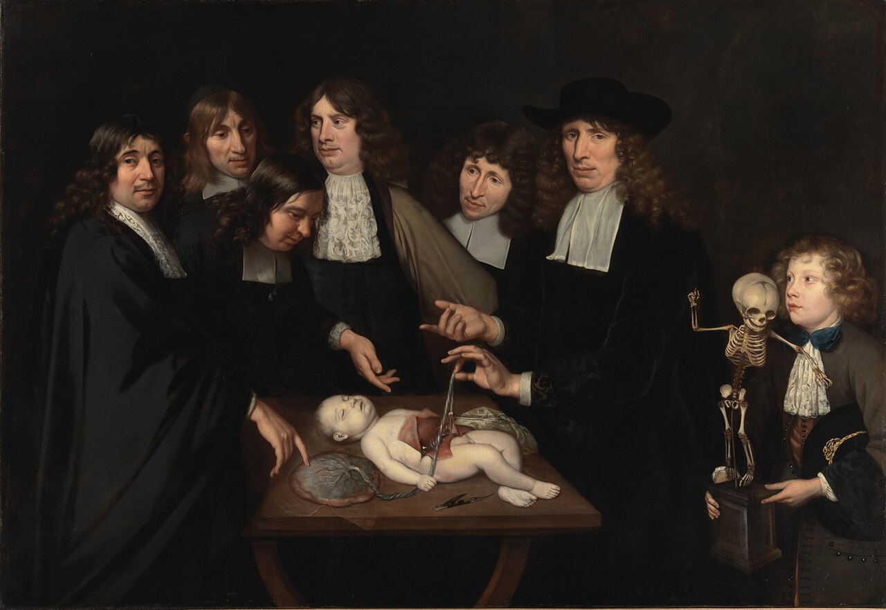 Anatomy lesson of Dr. Frederik Ruysch by Jan van Neck