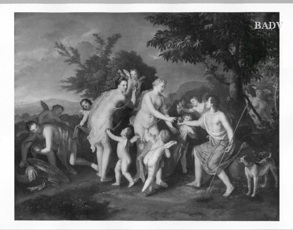 The judgement of Paris by Jan van Neck