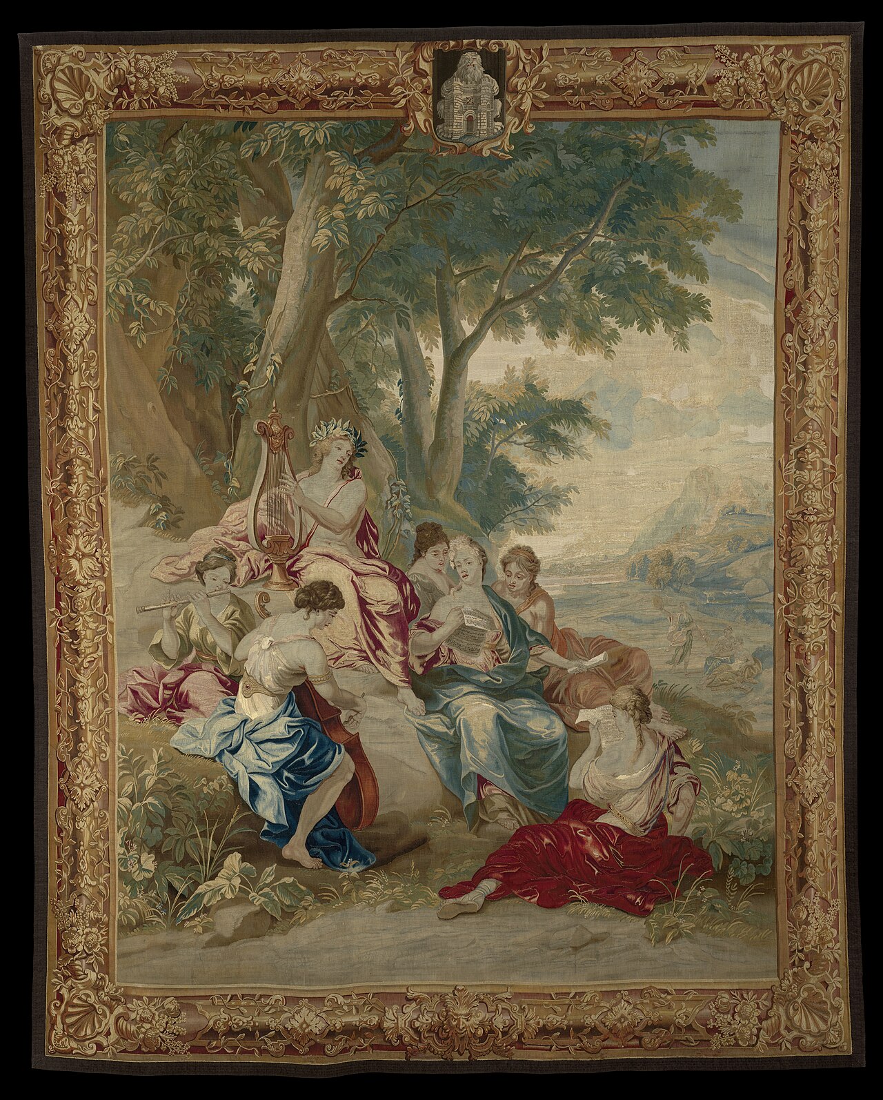 Glorification of Apollo by Jan van Orley