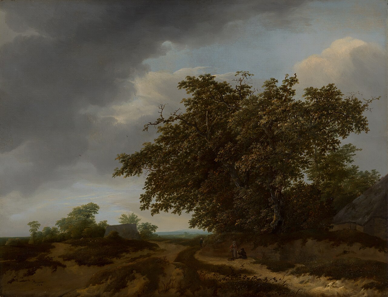 Landscape on the Edge of the Dunes by Jan Vermeer van Haarlem the Elder