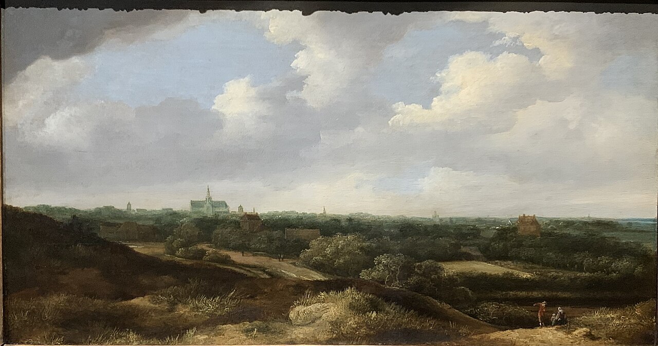 View of Haarlem from the South by Jan Vermeer van Haarlem the Elder