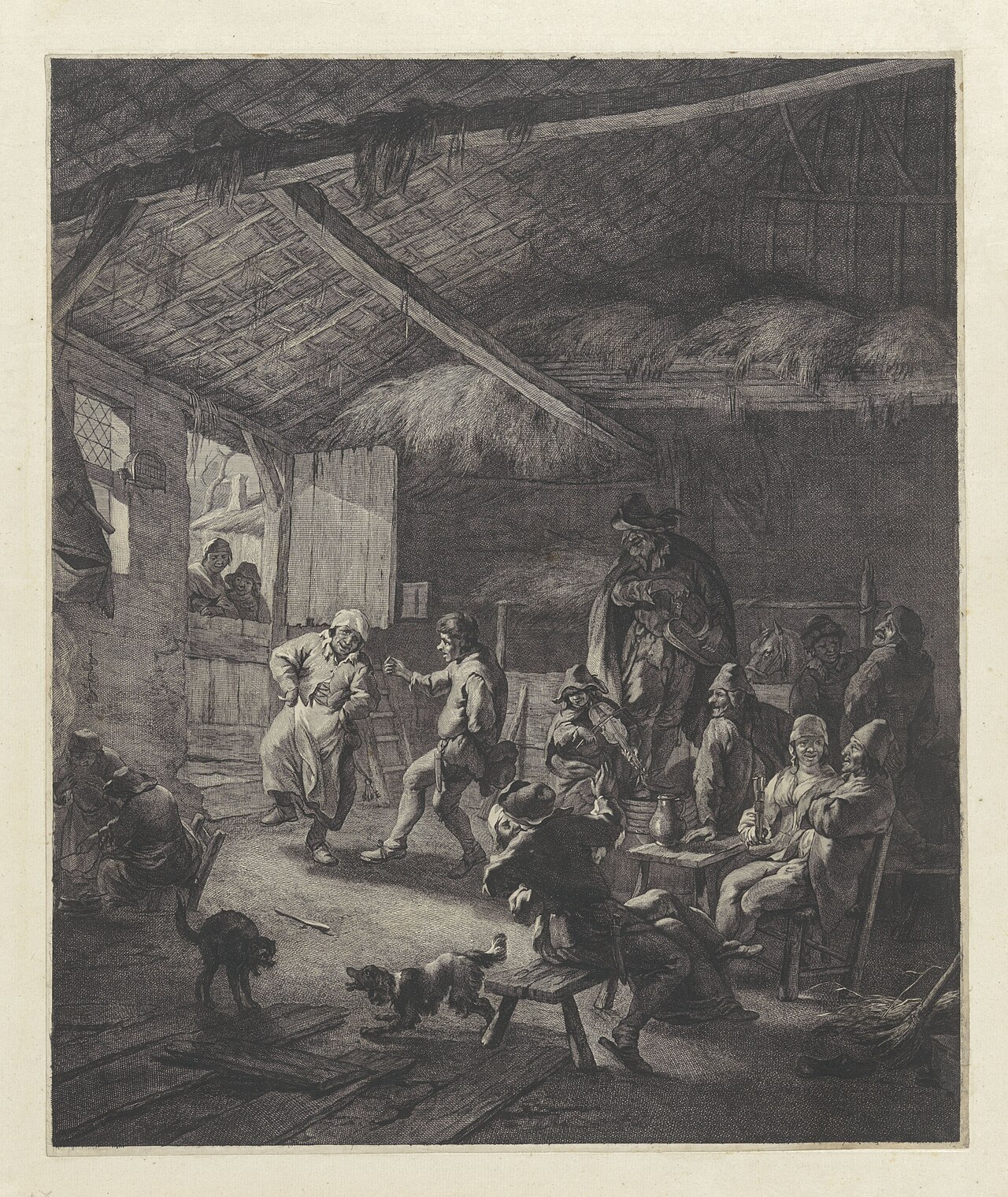The Country Dance by Jan Visscher