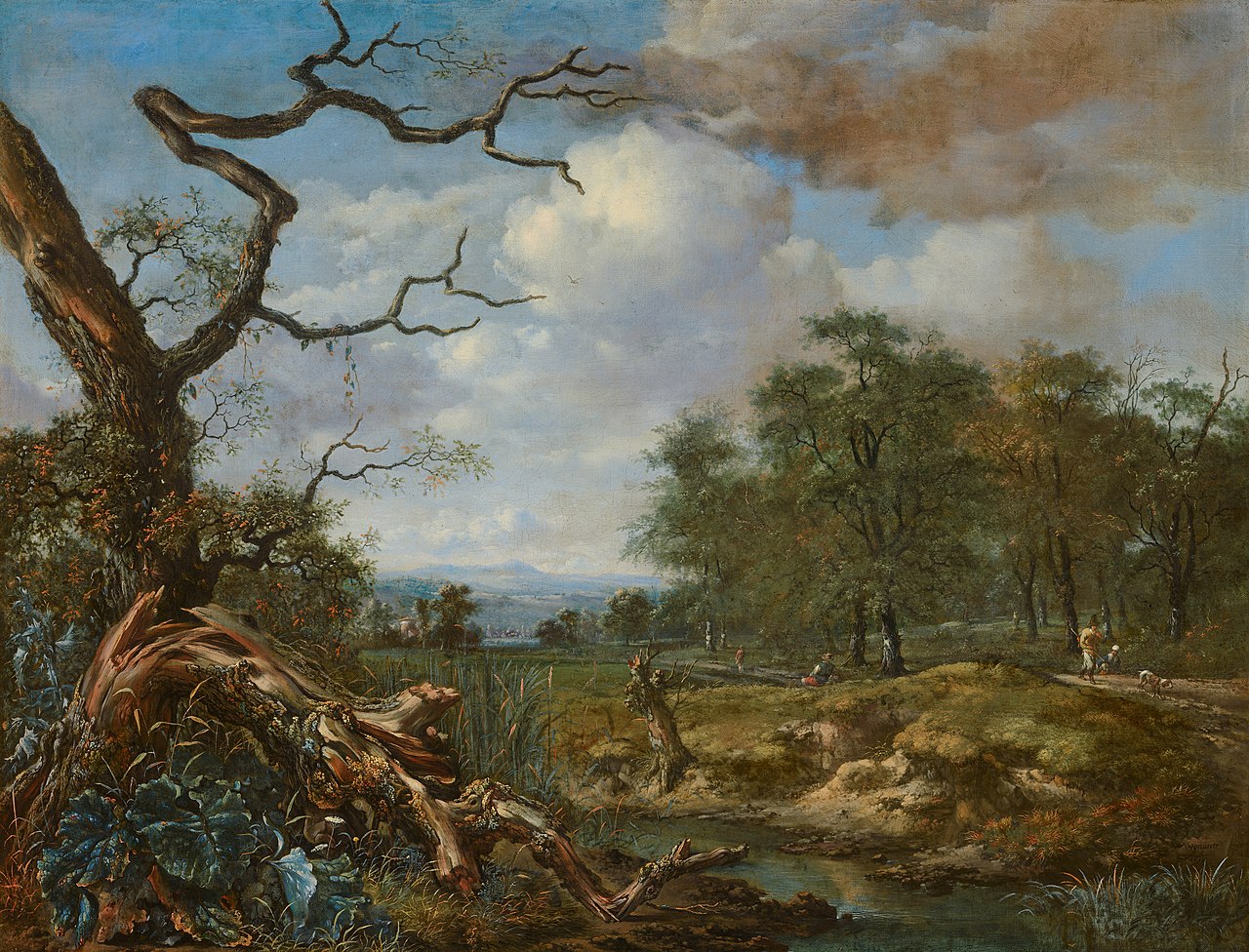 Landscape at the Edge of Woods by Jan Wijnants