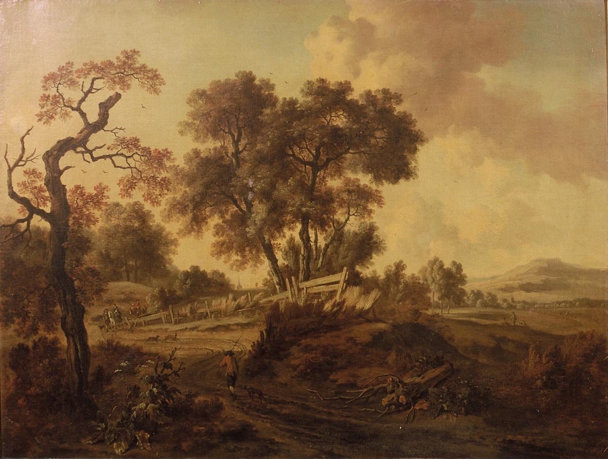 Road in a Dune Landscape by Jan Wijnants
