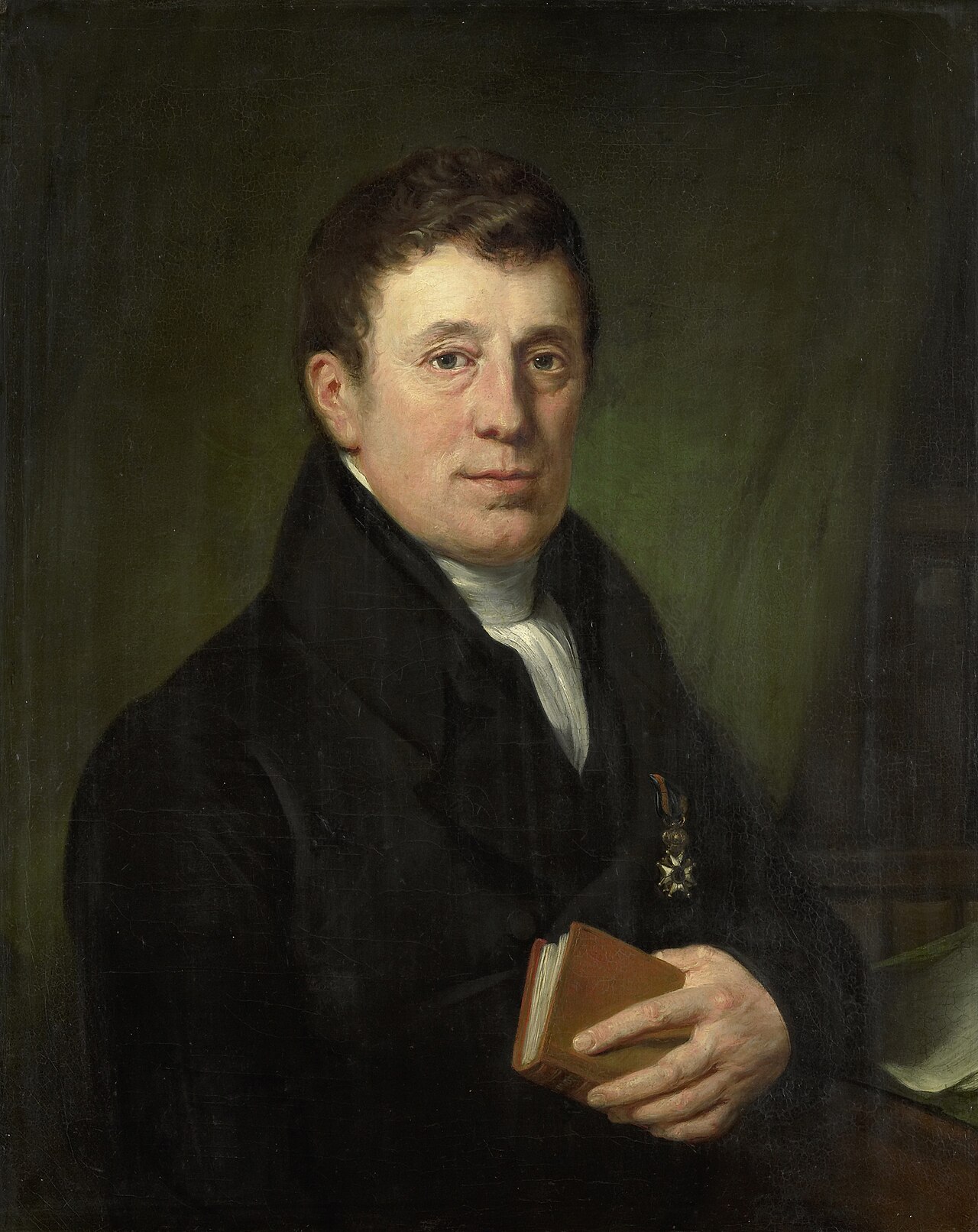 Hendrik Harmen Klijn (1773–1856). Dichter by Jan Willem Pieneman