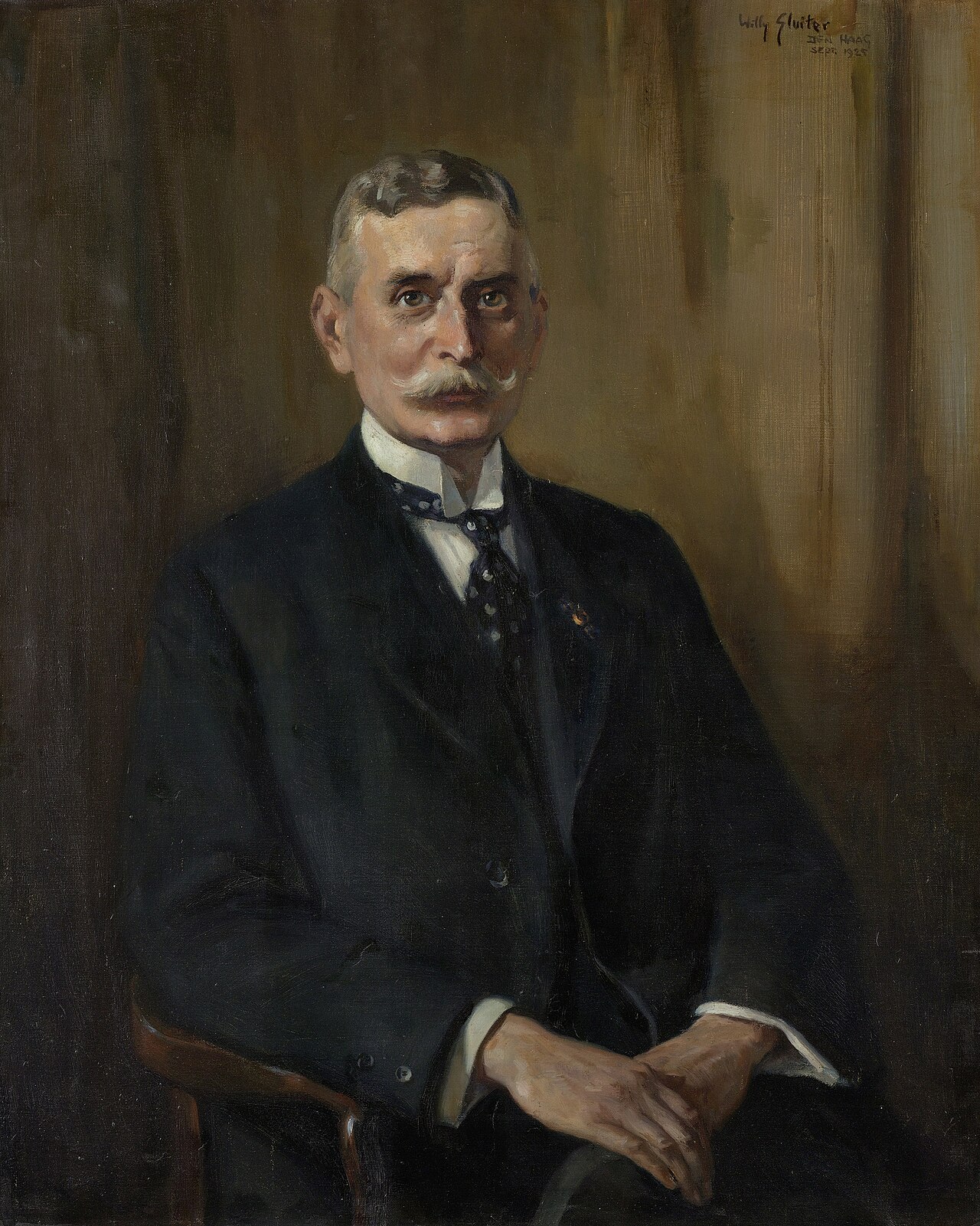 Jacob Christiaan Koningsberger (1867-1951). Chairman of the People's Council (1918-19) by Jan Willem Sluiter