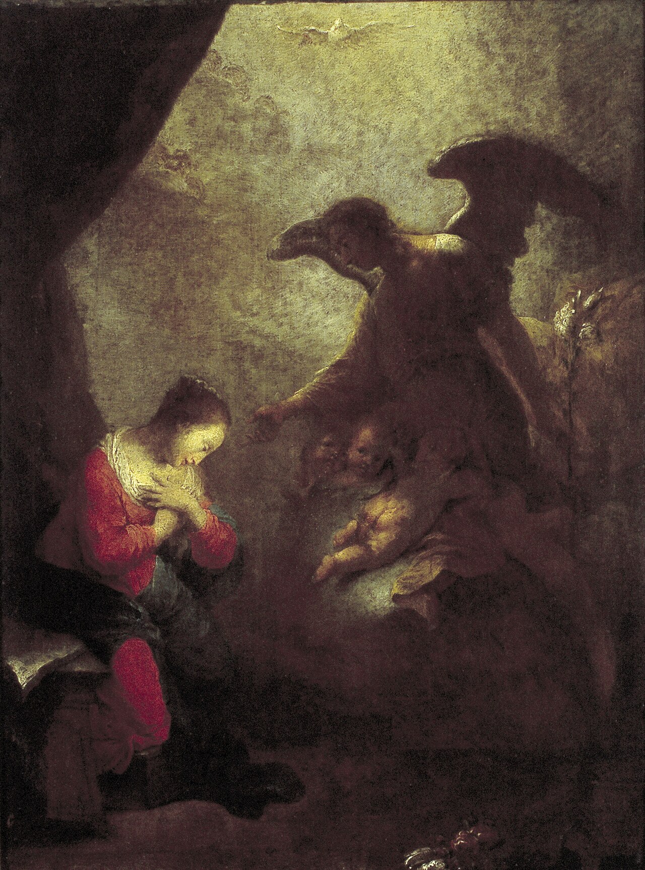 The Annunciation by Januarius Zick