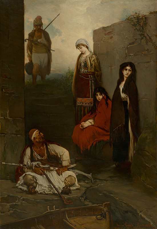 Captives (Captive Montenegrin Women) by Jaroslav Čermák