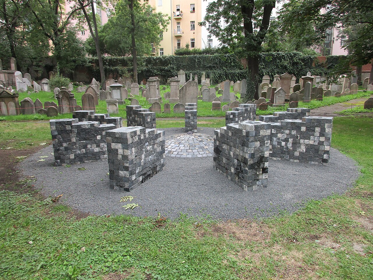 The Return of the Stones monument by Jaroslav Róna