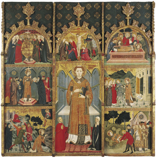 Altarpiece of Saint Stephen by Jaume Serra