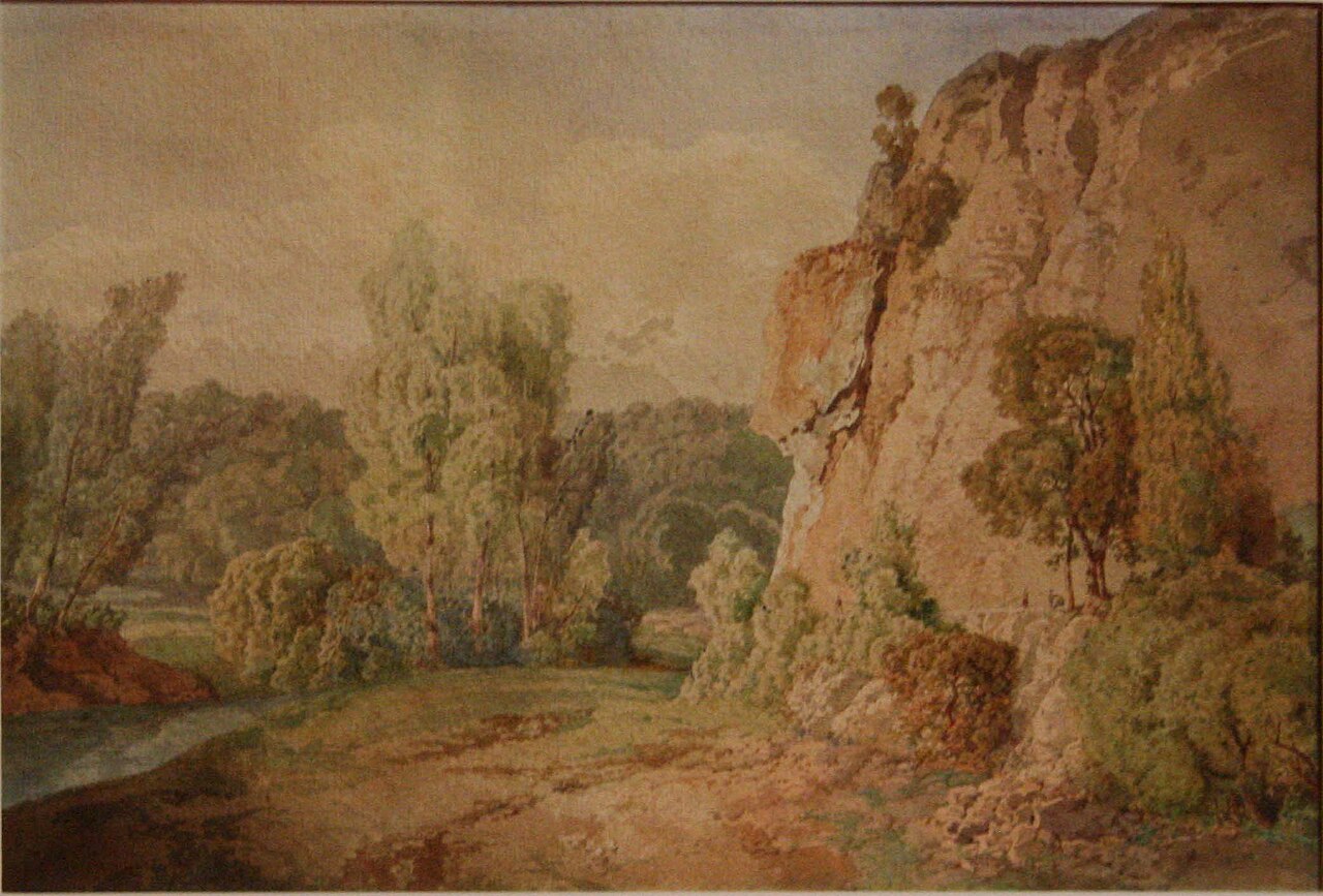 Landscape by Jean Antoine Constantin