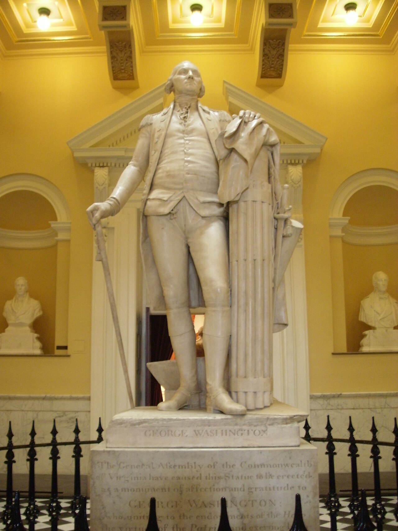 George Washington by Jean-Antoine Houdon