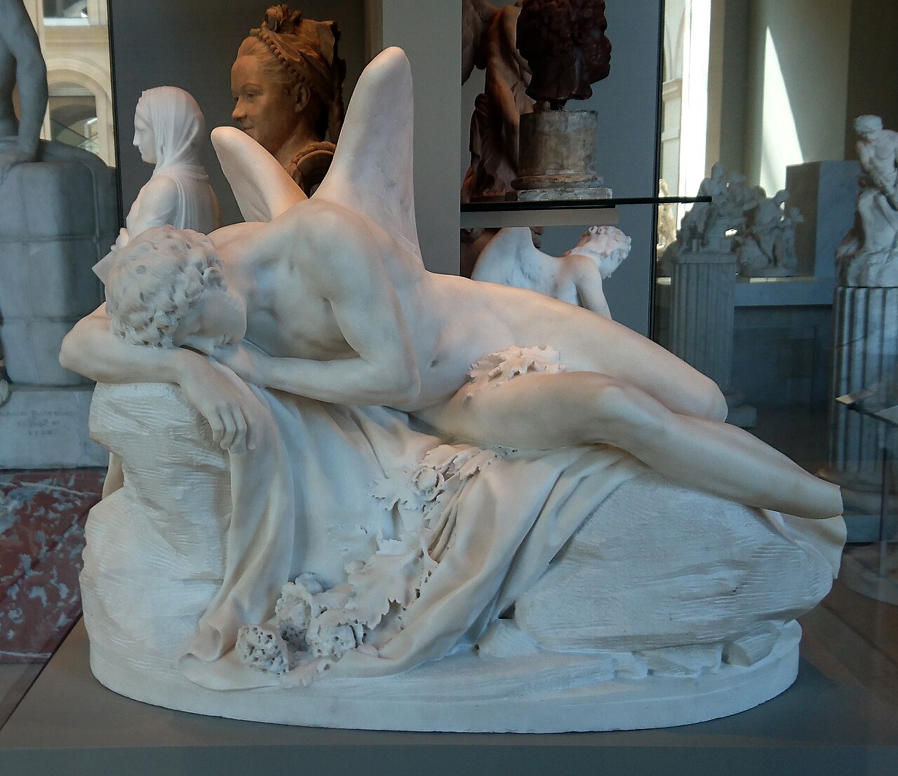 Morphée by Jean-Antoine Houdon