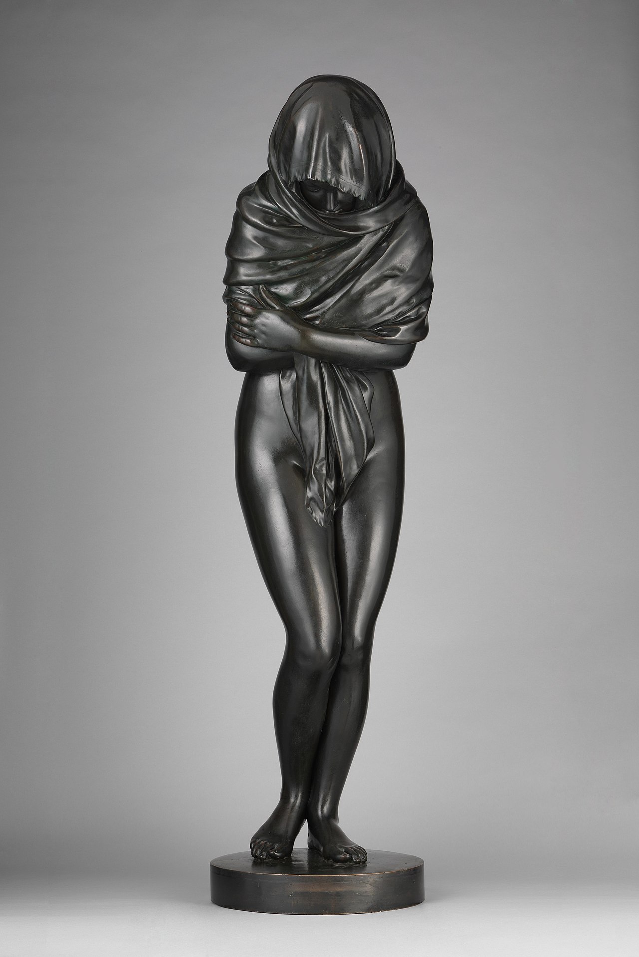 Winter by Jean-Antoine Houdon