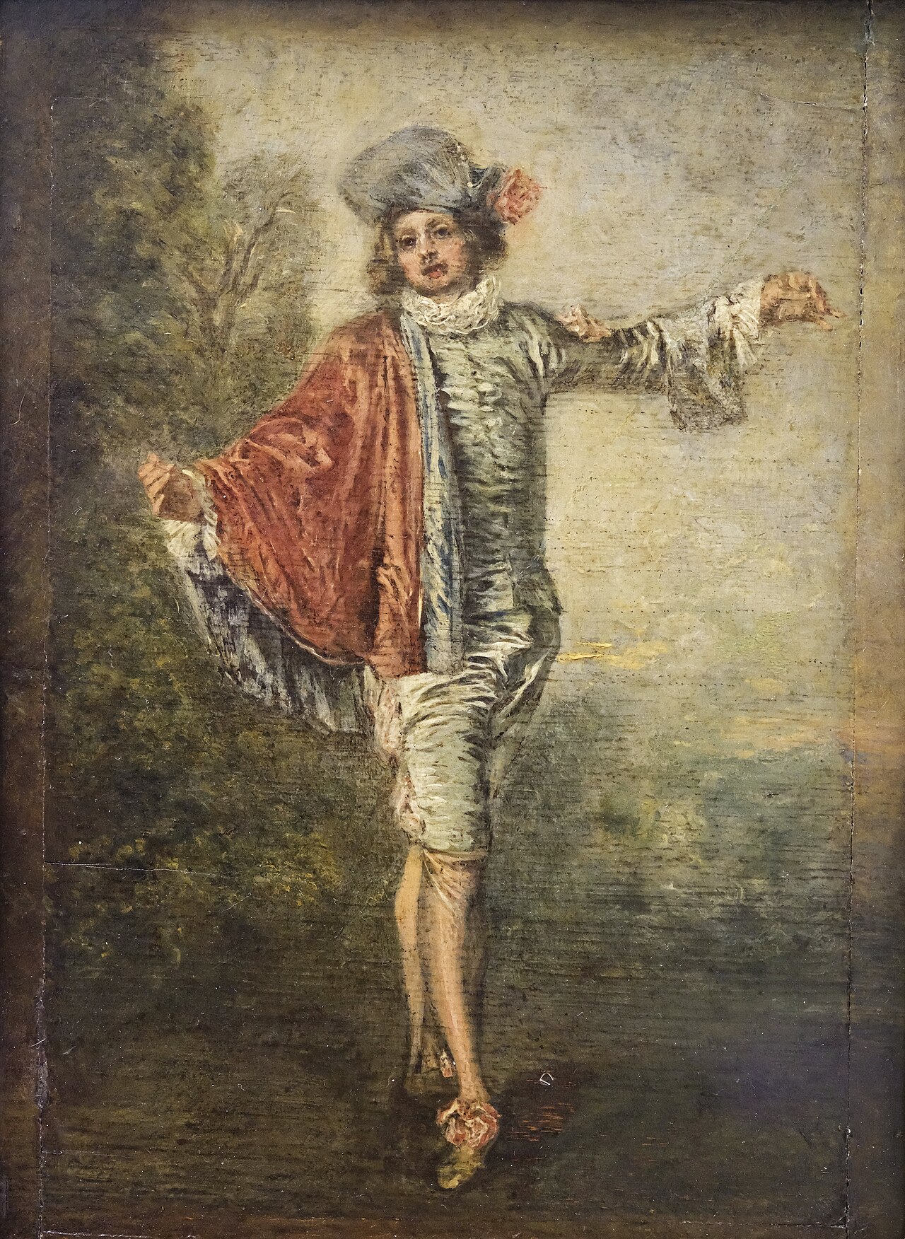 L'Indifférent by Jean-Antoine Watteau