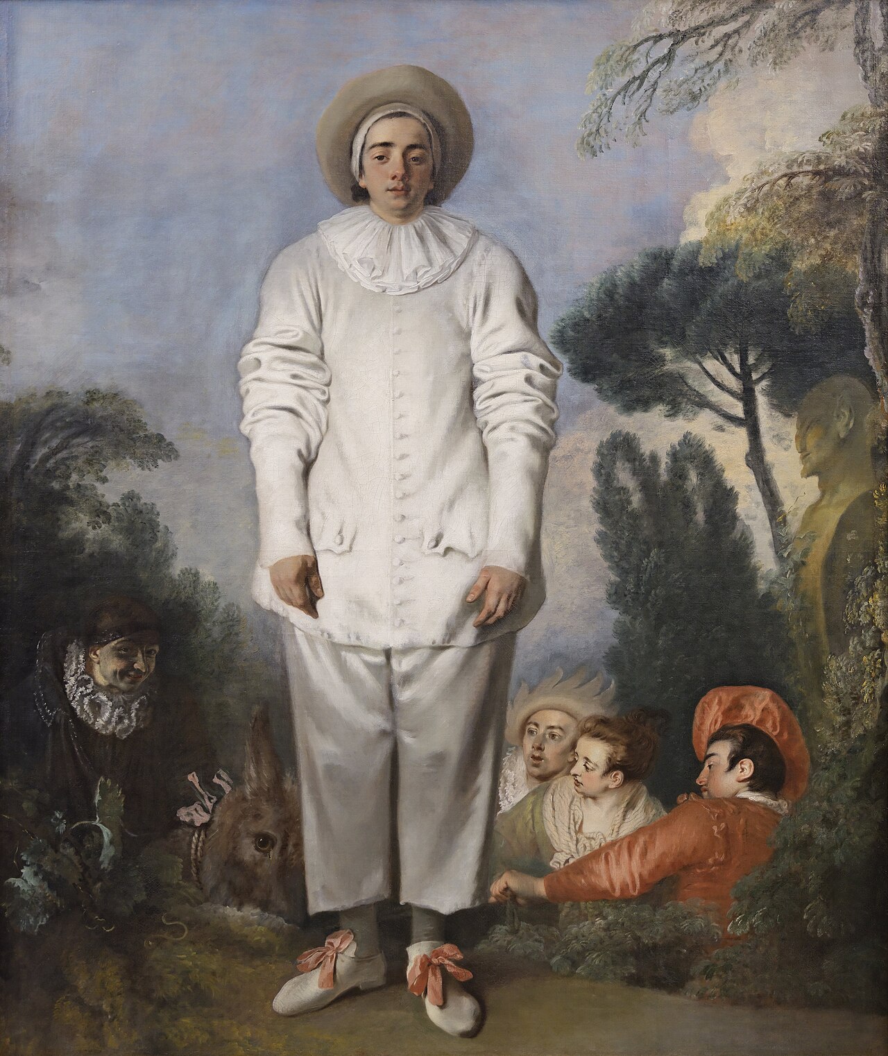 Pierrot by Jean-Antoine Watteau