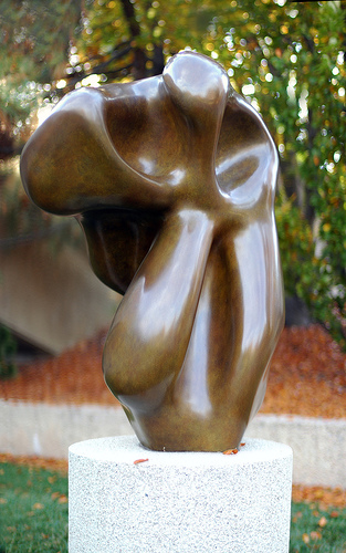Evocation of a Form: Human, Lunar, Spectral by Jean Arp