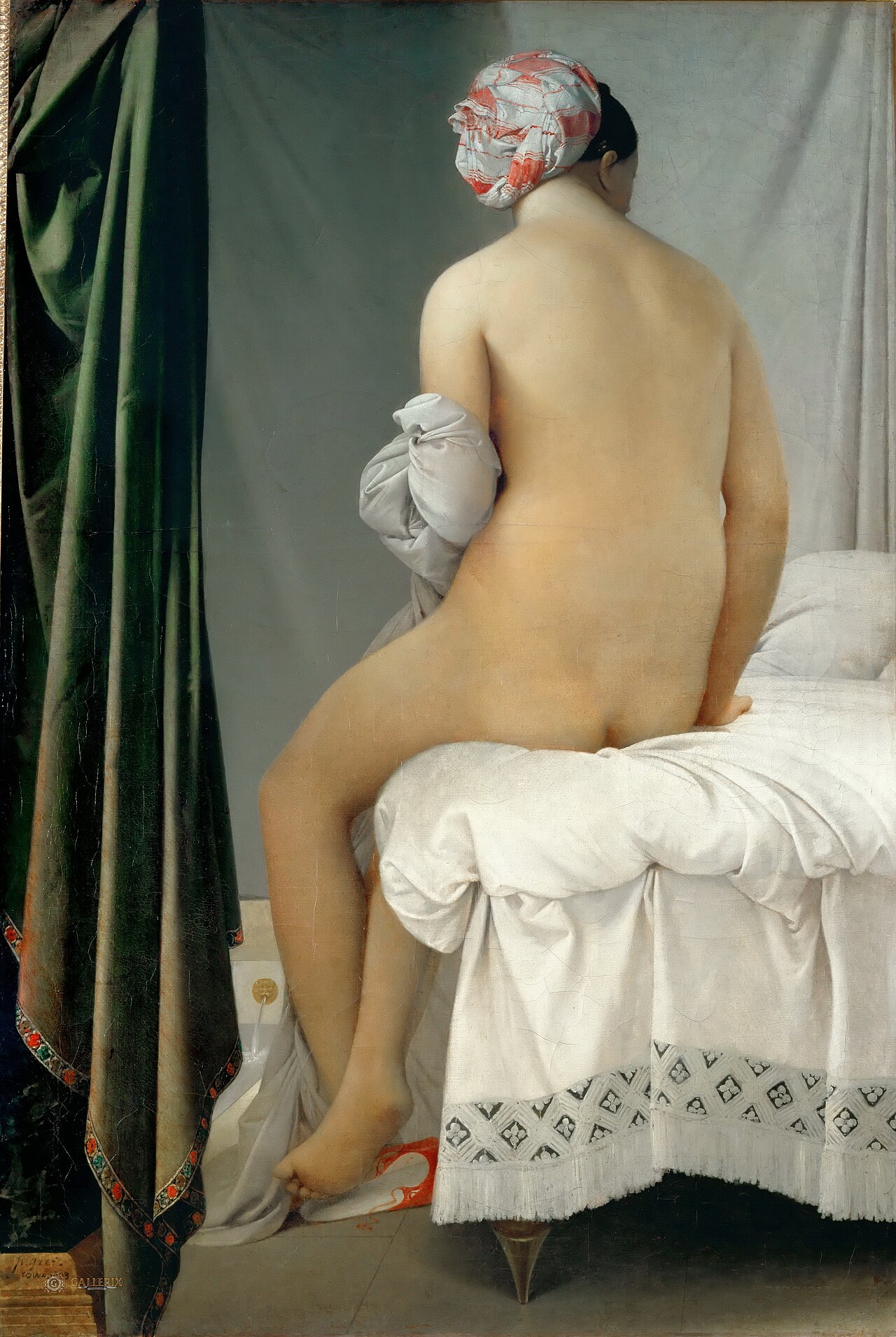 The Valpinçon Bather by Jean-Auguste-Dominique Ingres