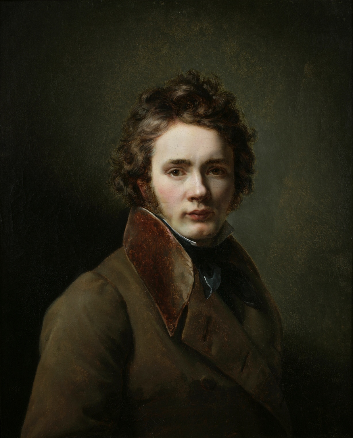 Self-Portrait by Jean-Augustin Franquelin
