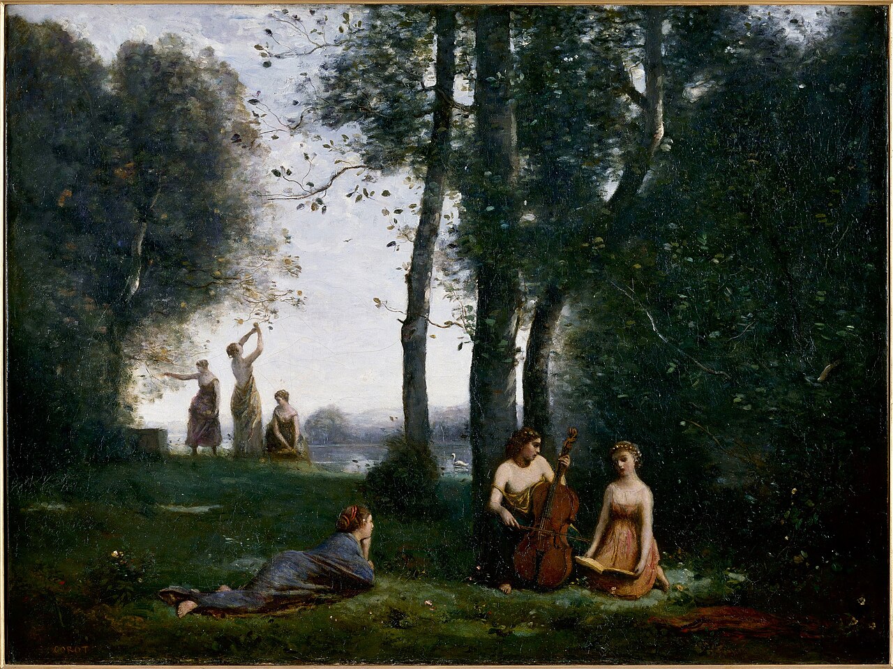 Pastoral Concert by Jean-Baptiste Camille Corot