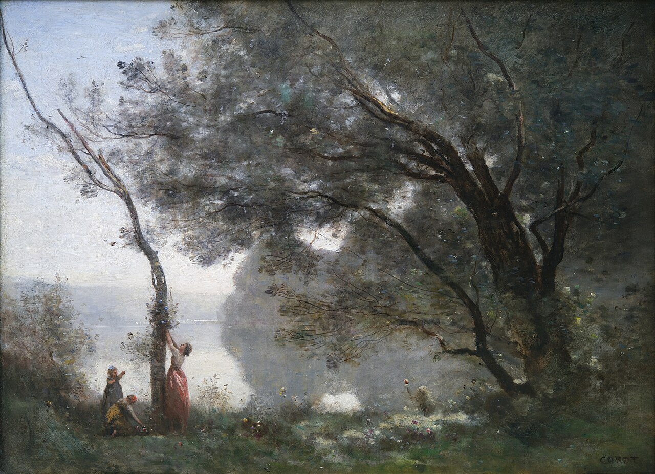 Recollection of Mortefontaine by Jean-Baptiste Camille Corot