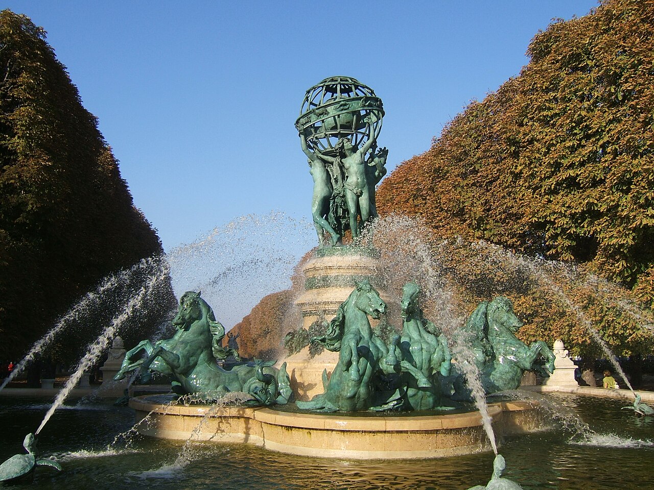 fontaine de l'Observatoire by Jean-Baptiste Carpeaux