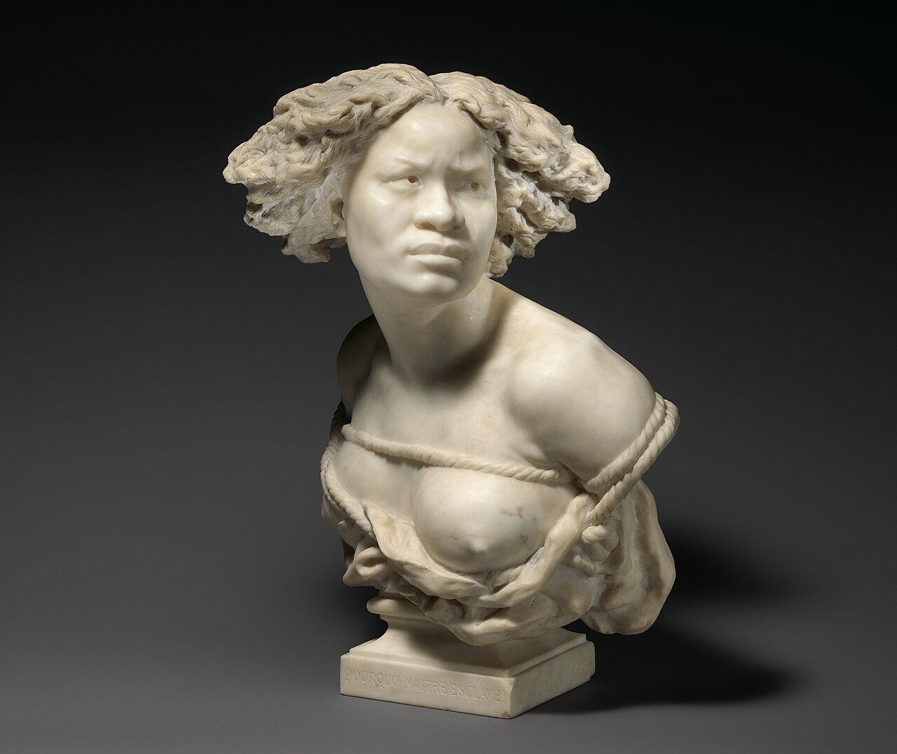 Why Born Enslaved! by Jean-Baptiste Carpeaux