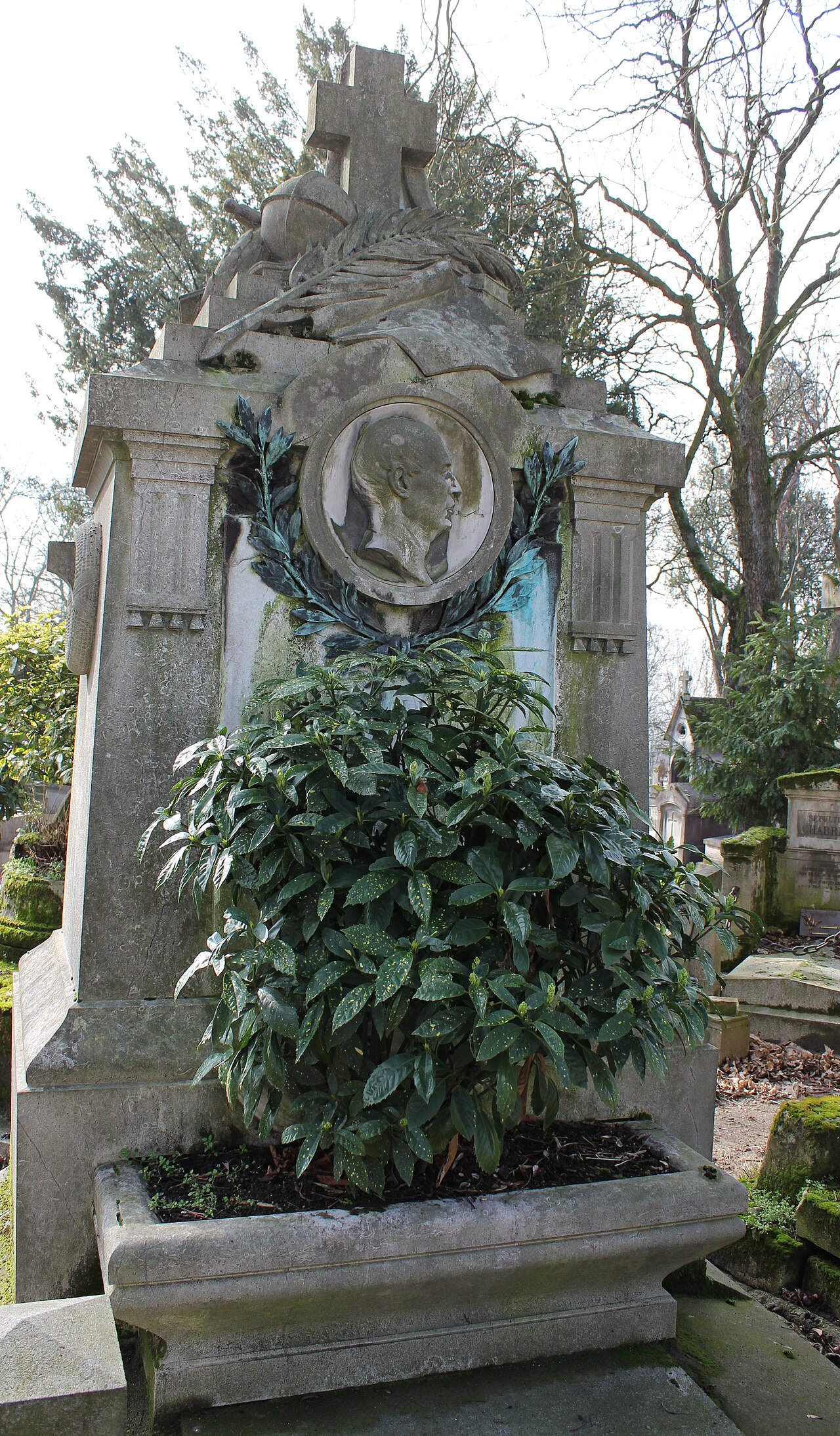 Grave of Buloz by Jean-Baptiste Claude Eugène Guillaume