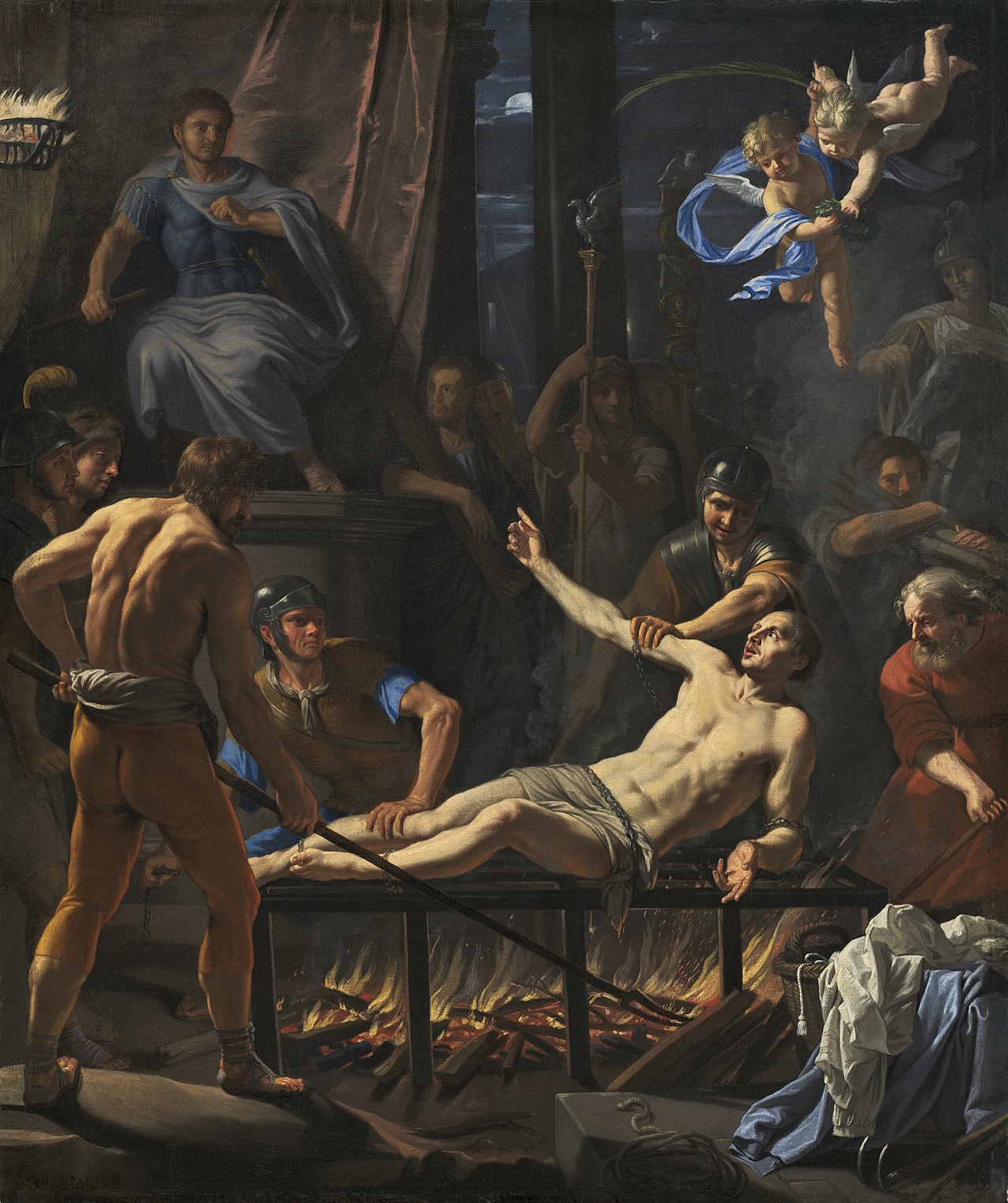 The Martyrdom of Saint Lawrence by Jean Baptiste de Champaigne