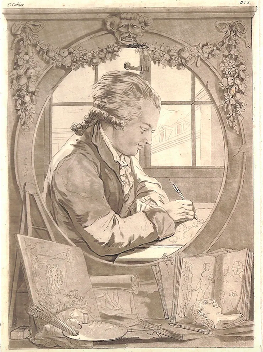 Portrait of Jean-Baptiste Huet