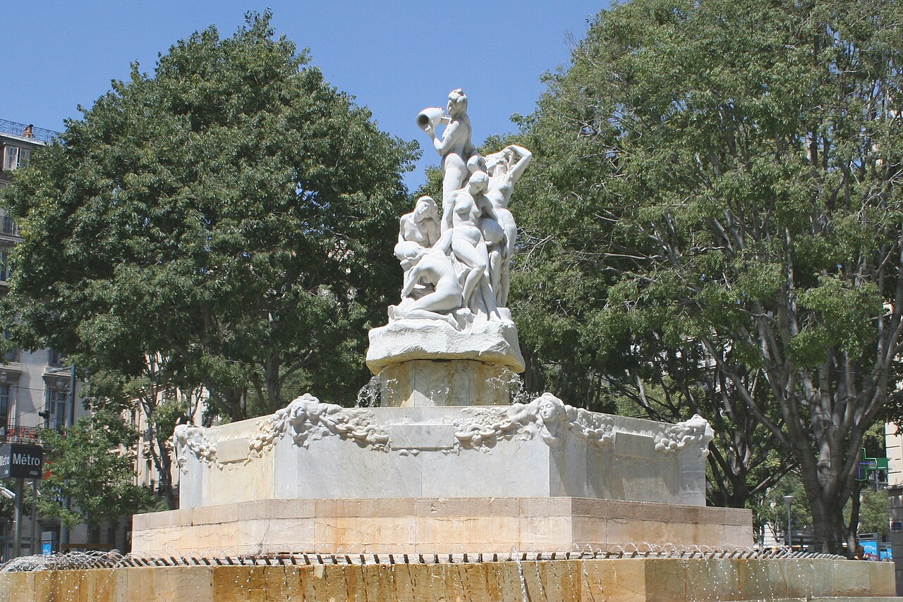 fontaine des Danaïdes by Jean-Baptiste Hugues