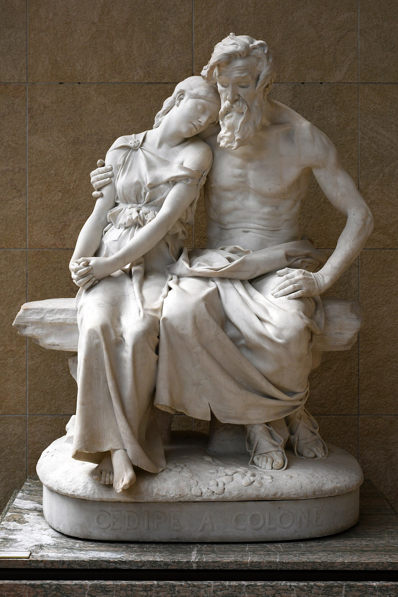 Oedipus at Colonus by Jean-Baptiste Hugues
