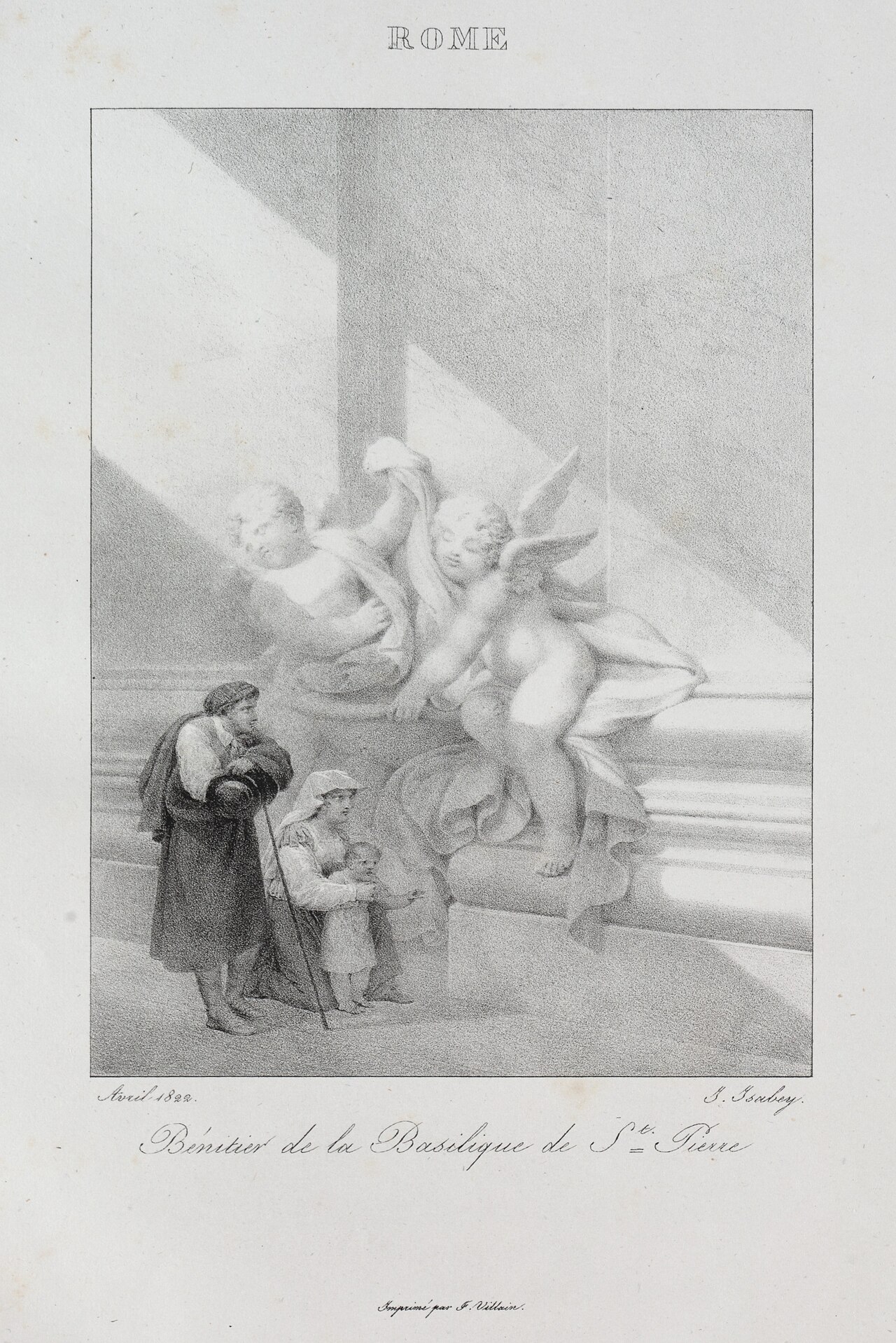 Voyage en Italie en 1822 by Jean-Baptiste Isabey