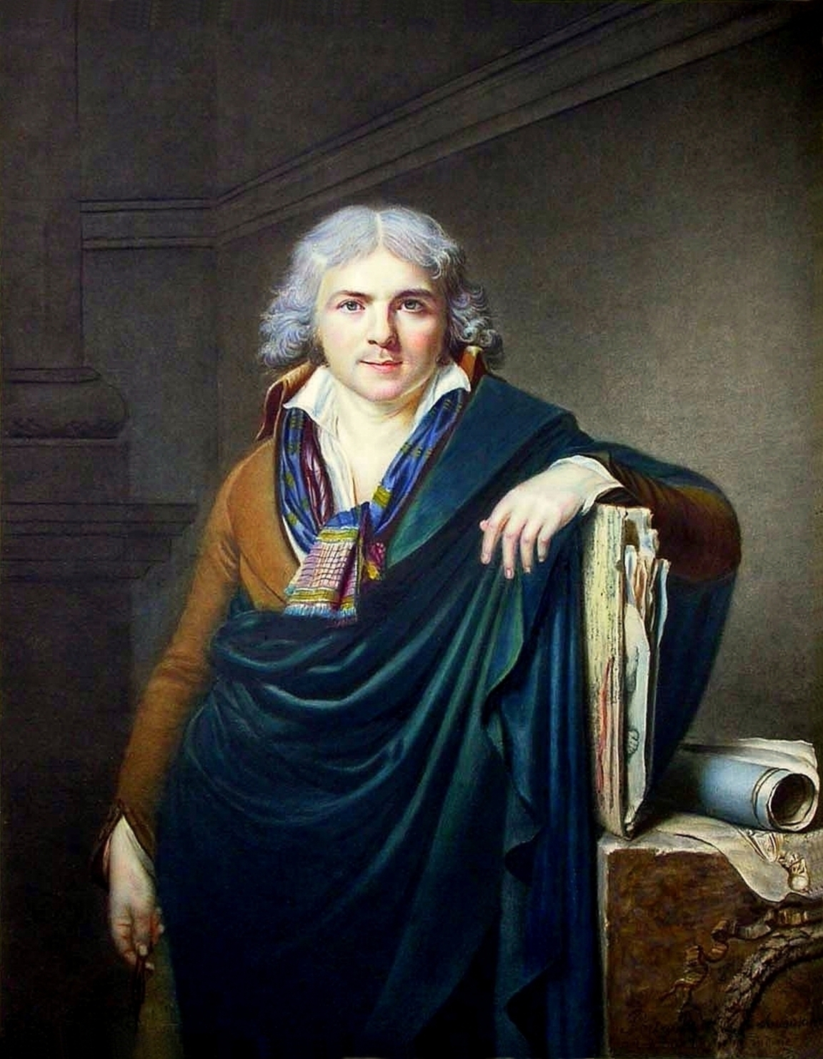 Portrait of Jean-Baptiste Jacques Augustin