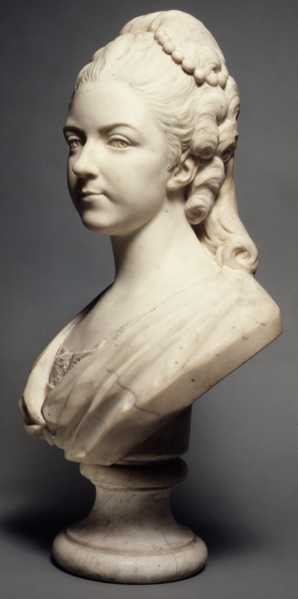 Félicité Sophie de Lannion, Duchesse de La Rochefoucauld, at the Age of 29 Years (1745–1830) by Jean-Baptiste Lemoyne