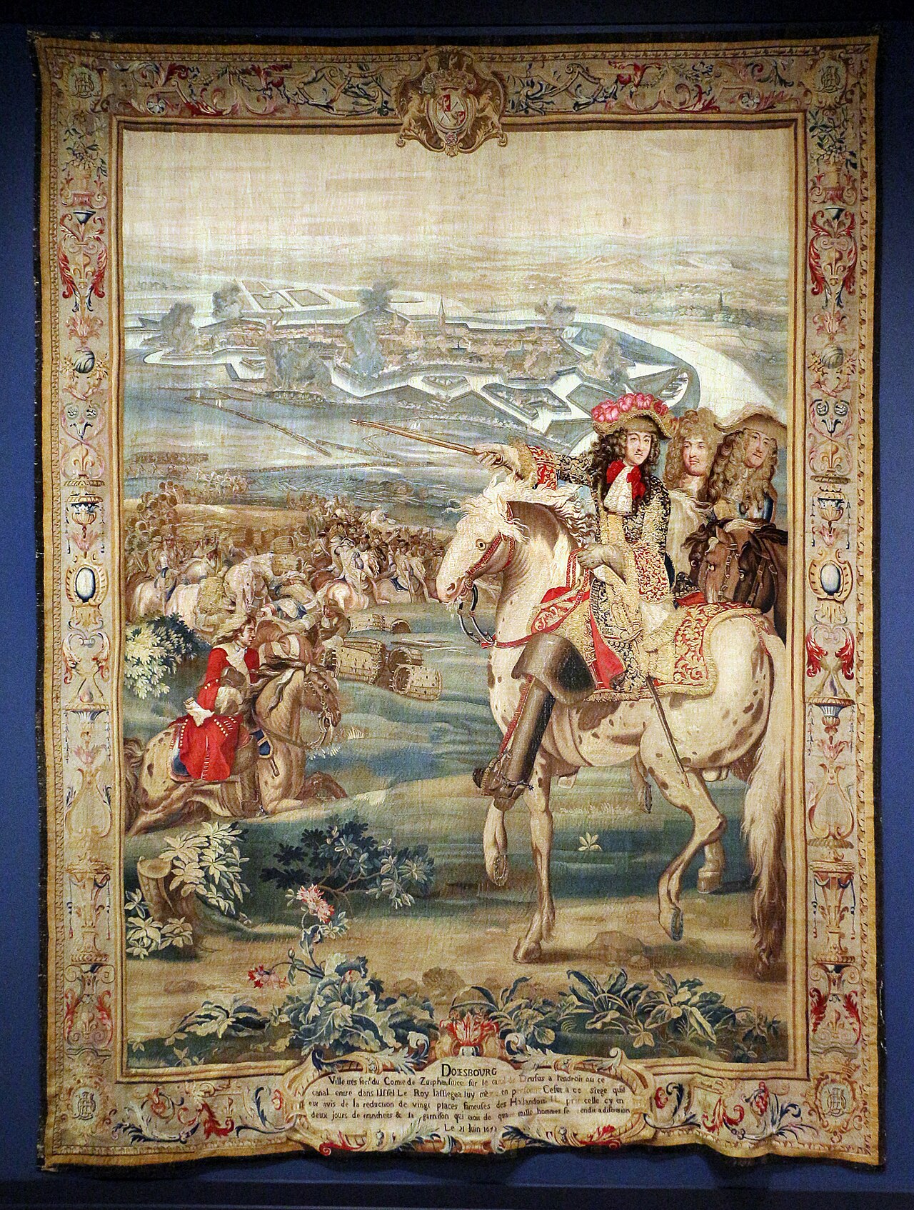 Siege of Doesburg by Jean-Baptiste Martin