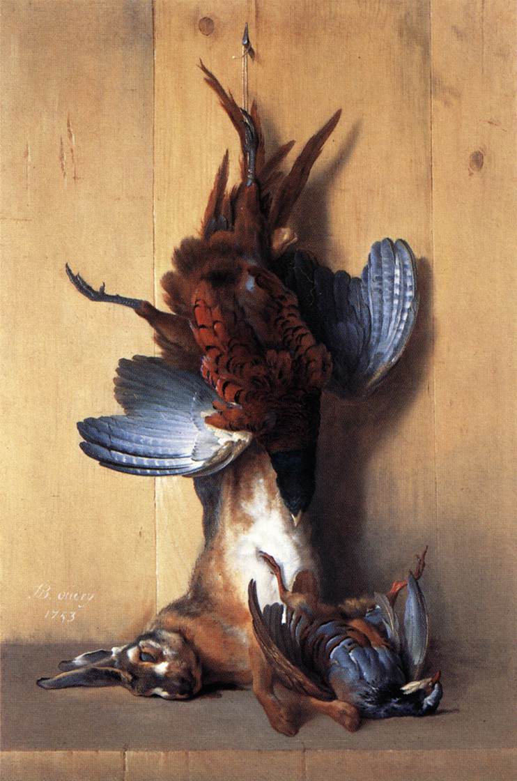 Still-life with Pheasant by Jean-Baptiste Oudry