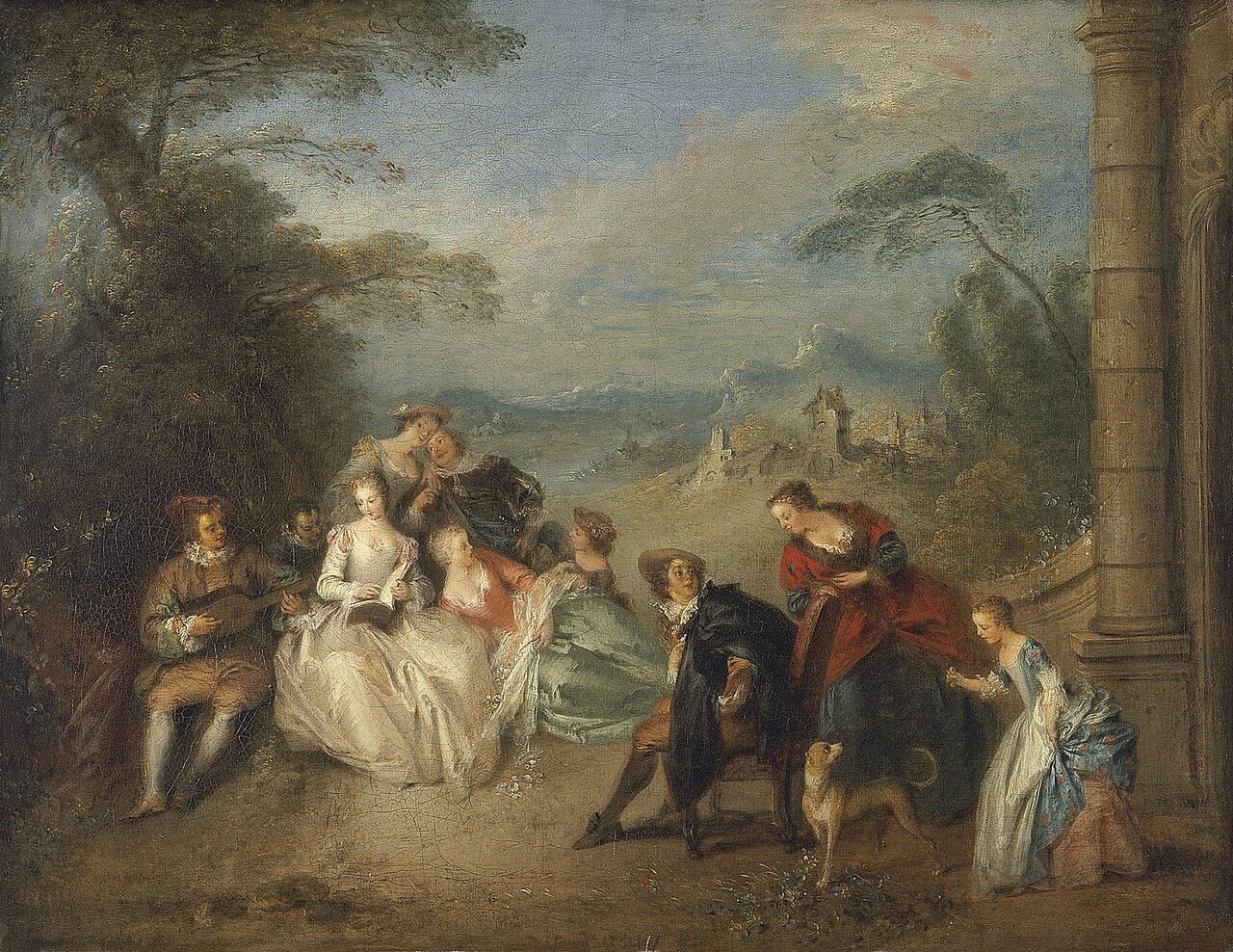 Pastoral Concert by Jean-Baptiste Pater