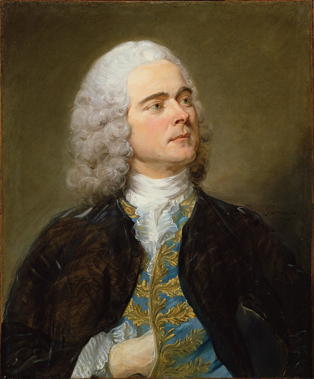 Charles-François Pinceloup de la Grange by Jean-Baptiste Perronneau