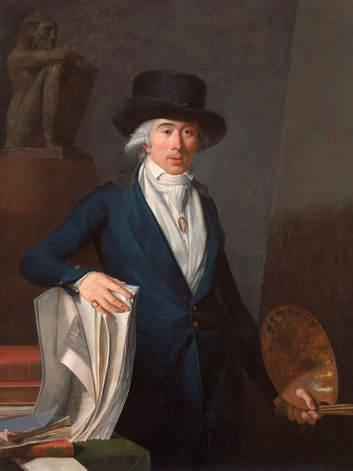 Portrait of Jean-Baptiste-Pierre Le Brun