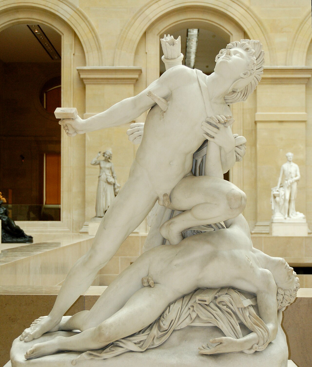 Death of Euryalus and Nysus by Jean-Baptiste Roman