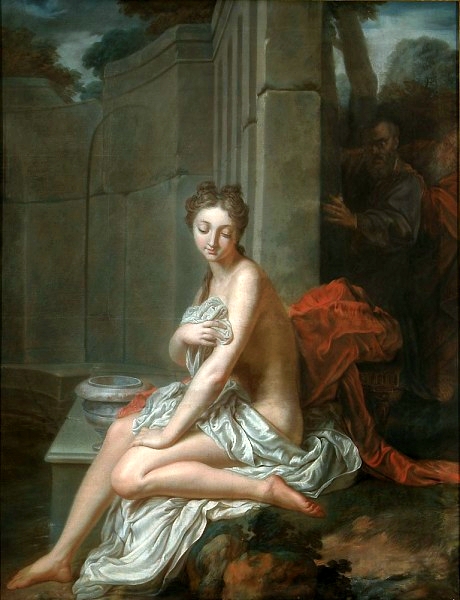 Susanna and the Elders by Jean-Baptiste Santerre