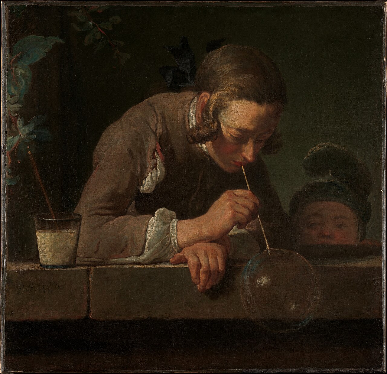 Soap Bubbles by Jean-Baptiste-Siméon Chardin