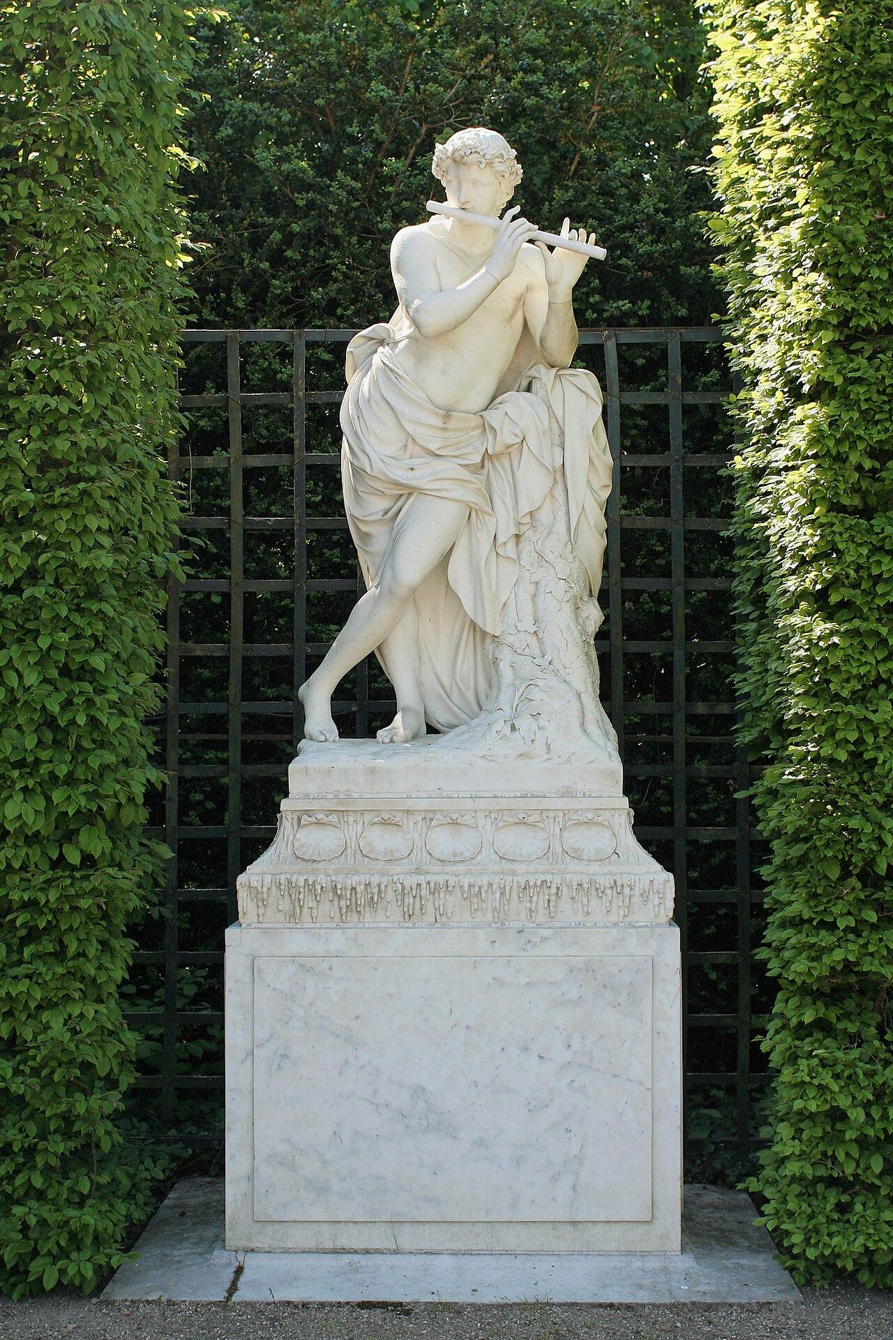 Acis Playing His Flute by Jean-Baptiste Tuby